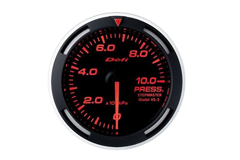 AZperformance DEFI RACER 52 mm Oil Pressure gauge 010 bar Red
